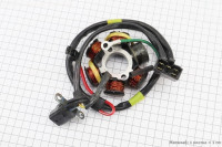 Статор магнето (генератора) Honda DIO AF18/27 (6 катушек разъем 
