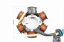 Статор магнето (генератора) Honda DIO AF18/27 (6 катушек разъем "папа 5+1") (возможен незначительный налет)