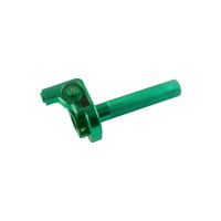 Ручка газа короткоходная (тюнинг) (цвет: зеленая)