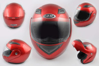 Шлем трансформер   (mod:K991) (size:L, красный)   COM