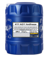 Жидкость охлаждающая (антифриз) 4111 AG11 Синяя (концентрат) 20л MANNOL Германия