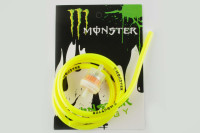 Шланг топливный   Ø4mm, 1 метр   (желтый)   MONSTER ENERGY   (XJB)