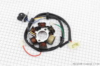 Статор магнето (генератора) Honda DIO AF18/27 (6 катушек разъем 