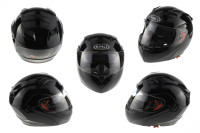 Шлем трансформер   (mod:688) (size:L, черный, солнцезашитные очки)   FGN