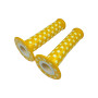 Ручки руля велосипедные   (желтая,звезды)   YKX