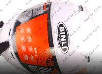 Шлем трансформер   (mod:688) (size:XL, белый, солнцезащитные очки)   BINLI