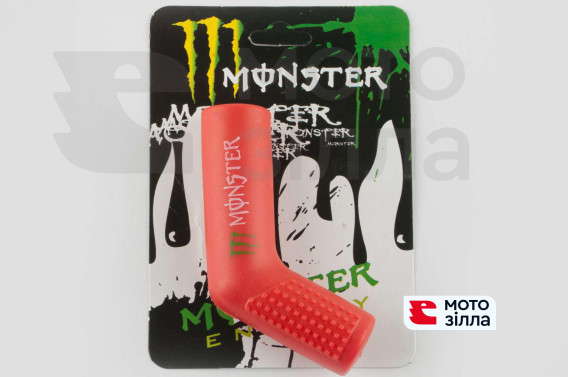 Резинка заводной ножки   MONSTER ENERGY   (универсальная, красная)   XJB