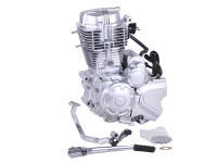 Двигатель (167FMJ) - CG250 с воздушным охлаждением