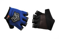 Перчатки без пальцев   (mod:HD-10, синие)   KNIGHTOOD