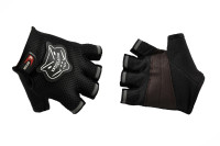 Перчатки без пальцев   (mod:HD-10, черные)   KNIGHTOOD
