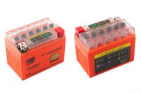 Аккумулятор 12V 4А YTX4L-BS iGEL (MF) (Размер: 114x71x88 mm, оранжевый, с индикатором заряда) OUTDO