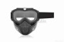 Очки кроссовые  +защитная маска  "BEON"  #B02, черная, стекло безцветное  #3 004397