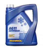 Жидкость охлаждающая (антифриз) 4111 AG11 Синяя (концентрат) 5л MANNOL Германия