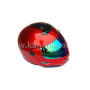 Шлем закрытый трансформер (красный, тонированное стекло) WLT-108/508