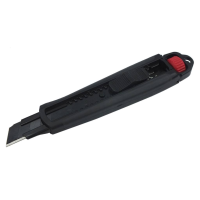Нож пластиковый усиленный 25 мм (резиновая вставка, нагрузка 60 кг) HAISSER 30-00558