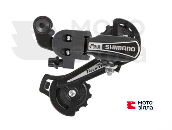 Переключатель скоростей велосипеда задний (крепеж на наконечник)   Shimano Tourney RD-TY21-B-GS   (NEW)   (#KL)