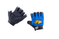 Перчатки без пальцев   GO   (size:L, синие)    46