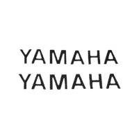Наклейка YAMAHA (карбон большие) HQ285С-2шт