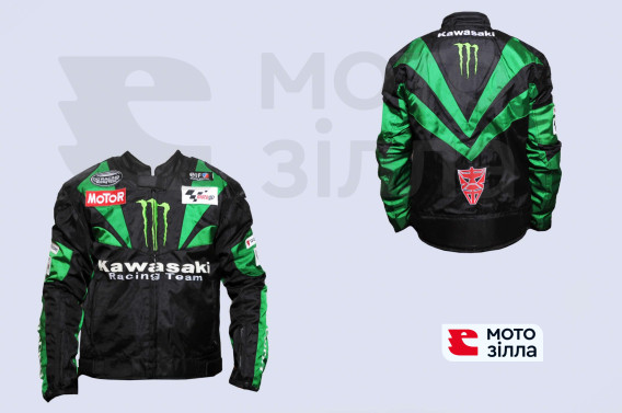 Мотокуртка   KAWASAKI   (текстиль) (size:S, MONSTER ENERGY)