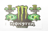 Наклейки (набор)   спонсор   MONSTER ENERGY   (27х18см)   (#7053)