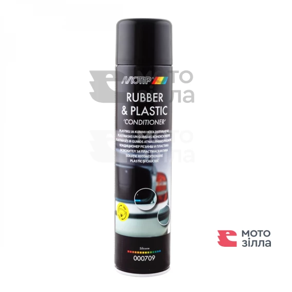 Очиститель-кондиционер для резины и пластика MOTIP Rubber & Plastic Conditioner аэрозоль 600мл