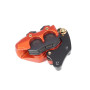 Суппорт тормозной (дисковый)   4T GY6 50/150   (задний двухпоршневой, тюнинг) (оранжевая)   GRBD