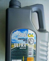 Масло моторное полусинтетическое 4T, 4л (SAE 10W-40, ULTRA) SOBOL (#GPL)