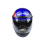 Шлем HF-101/501 СИНИЙ KUROSAWA-MT (размер: S, обхват: 54-56 см)