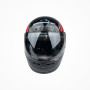 Шлем HF-101/501 ЧЕРНЫЙ KUROSAWA-MT (размер: S, обхват: 54-56 см)