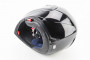 Шлем модуляр, закрытый с откидным подбородком + откидные очки BLD-158 Размер: L (59-60см), ЧЕРНЫЙ глянец BLD