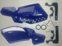 Захист рук на кермо (пластик, універсальний, синій) (+кріплення) VV