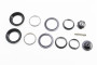 Рулевые чашки 1-1/8" (44/28,6x44/30) безрезьбовой вилки, полуинтегрированные, черный H115
