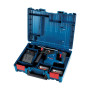 Перфоратор аккумуляторный Bosch GBH 187-LI Professional 2*18V 5 Ач, SDS-Plus, 2.4 Дж, 980 об/мин, кейс, 2.9 кг
