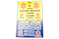 Наклейки (набор)   спонсор   SUZUKI   (39х27см)   (#5987G)