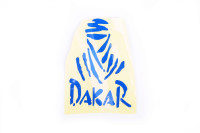 Наліпка логотип DAKAR (9x11см, синя) (HCT20011)