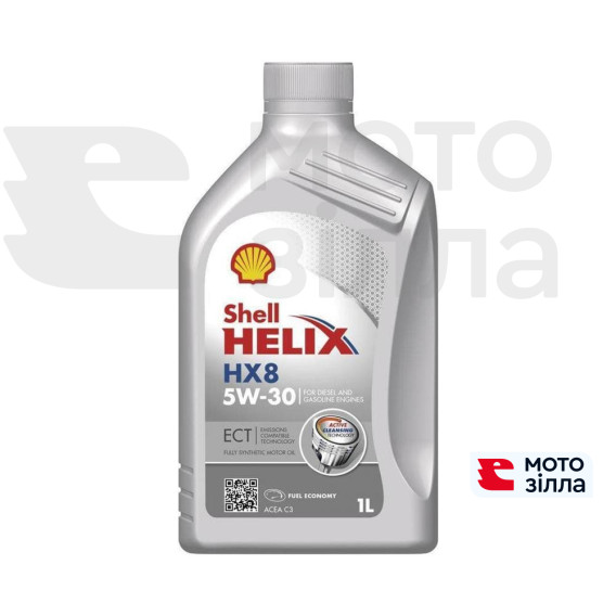 Олива моторна Shell Helix HX8 ECT C3 5W-30, 1л 31-00594