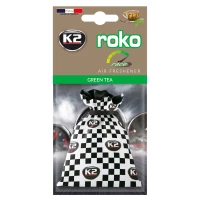 Ароматизатор для салону авто Roko Race зелений чай 25г K2