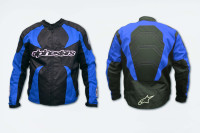 Мотокуртка   ALPINESTARS   (текстиль) (size:XL, синяя)