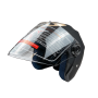 Шлем открытый   (mod:605) (size:L,черный матовый)   FGN