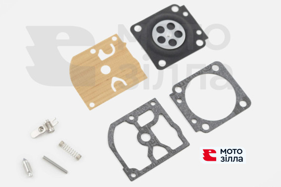 Ремкомплект карбюратора для бензопили серії MS-170, MS-180 (повний) WOODMAN