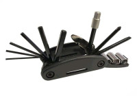 Набор инструмента раскладной   (шестигранники 2-6мм, 2 отвертки, 3 головки + семейный ключ)   KL