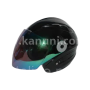 Шлем открытый (черный, тонированное стекло) 210\613