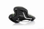 Седло вело (спортивное с вентиляцией, черно-зеленое)  #ZD-007  "MYSPACE"