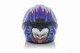 Шлем интеграл  "VLAND"  #M63 +очки, M, blue/red