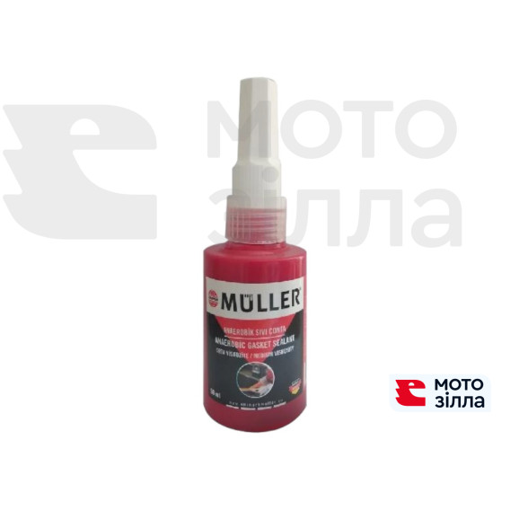 Герметик термостійкий, формувач прокладок Muller Orange Liquid Gasket, 50мл 31-00245