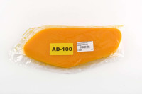 Элемент воздушного фильтра   Suzuki ADDRESS V100   (поролон с пропиткой)   (желтый)   AS