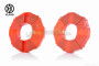 Резинки демпферные колеса  Delta  силикон, оранжевые  "VLAND"