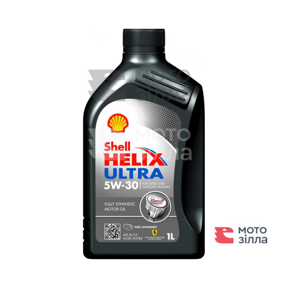 Масло моторное Shell Helix Ultra 5W-30, 1л 31-00080