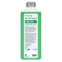 Жидкость охлаждающая Antifreeze -30°C EX зеленая 1кг VIRA