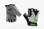 Перчатки детские без пальцев (3-4года) черно-серо-зеленые, с мягкими вставками под ладонь SKG-1553
